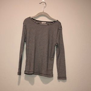 A striped brandy tee